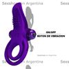 Anillo con estimulador de clitoris vibrador